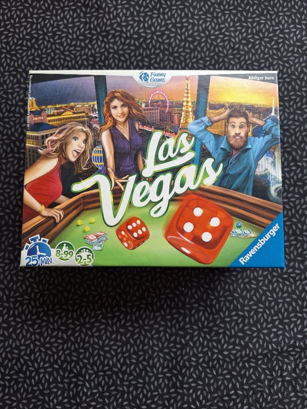 LAS VEGAS BOARD GAME RAVENSBURGER - VEGAS DICE GAME